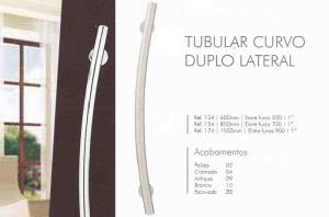 Puxador Tubular lateral